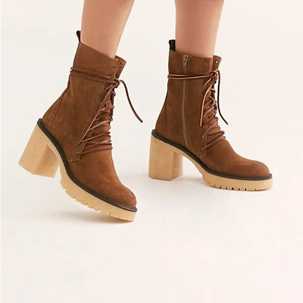 Free people Dylan lace up boot